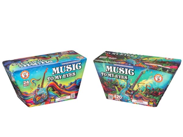 MUSIC TO MY EYES 420 + 24 залпа