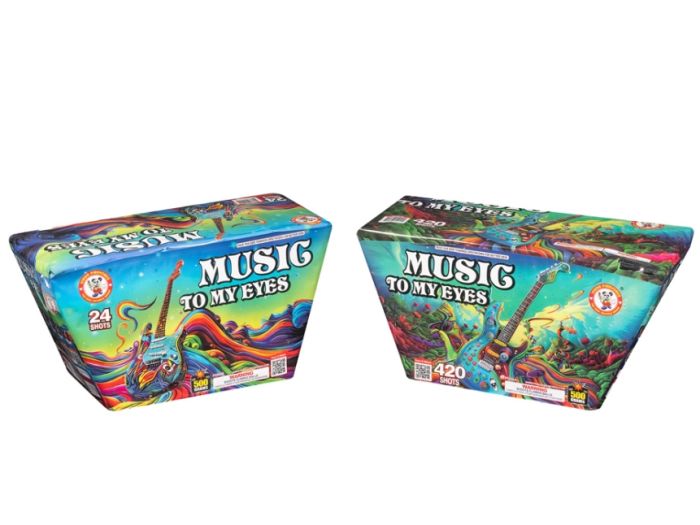 MUSIC TO MY EYES 420 + 24 залпа WINDA артикул  