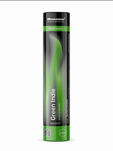 Цветной дым Green Indie MA0511 Green Maxsem артикул MA0511 Green 
