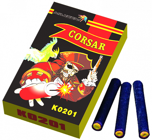 Петарды Corsar (1 хлопок) K0201 Maxsem артикул K0201 