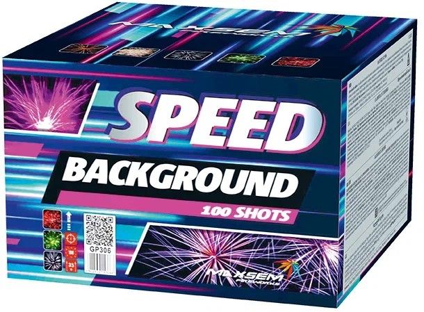 Салют Speed Background GP306 100 залпов Maxsem артикул GP306 