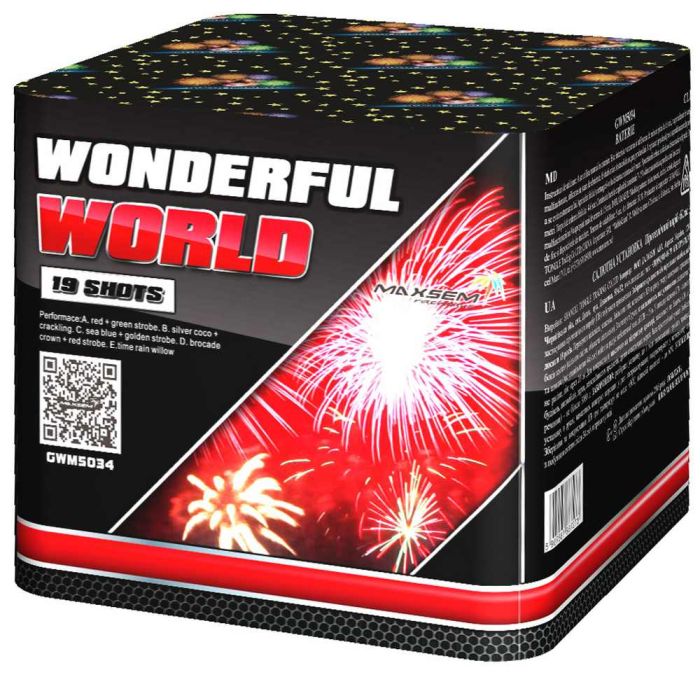 Wonderful World 19 залпов 1.2" ВЕЕР Maxsem артикул GWM5034 
